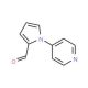 1-Pyridin-4-yl-1H-pyrrole-2-carbaldehyde (CAS 842972-67-2) - chemical structure image