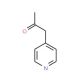 1-Pyridin-4-yl-2-oxo-propane (CAS 6304-16-1) - chemical structure image