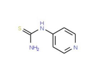 1-(Pyridin-4-yl)-2-thiourea (CAS 164670-44-4) - chemical structure image