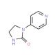 1-Pyridin-4-yl-imidazolidin-2-one (CAS 52210-90-9) - chemical structure image