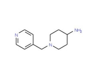 1-Pyridin-4-ylmethyl-piperidin-4-ylamine (CAS 160357-89-1) - chemical structure image