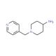 1-Pyridin-4-ylmethyl-piperidin-4-ylamine (CAS 160357-89-1) - chemical structure image