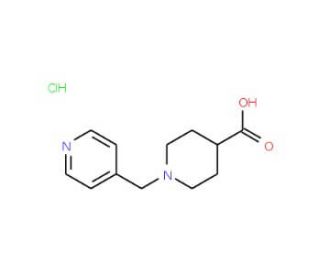 1-Pyridin-4-ylmethyl-piperidine-4-carboxylic acid hydrochloride - chemical structure image