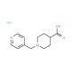 1-Pyridin-4-ylmethyl-piperidine-4-carboxylic acid hydrochloride - chemical structure image
