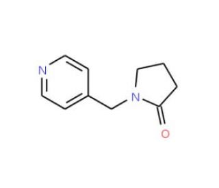 1-(Pyridin-4-ylmethyl)pyrrolidin-2-one - chemical structure image