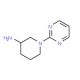 1-(pyrimidin-2-yl)piperidin-3-amine (CAS 1146290-25-6) - chemical structure image