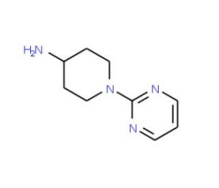1-Pyrimidin-2-ylpiperidin-4-amine (CAS 412355-81-8) - chemical structure image