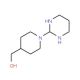 1-(Pyrimidin-2yl)piperidin-4-ylmethanol: sc-258531 1-(Pyrimidin-2yl)piperidin-4-ylmethanol (CAS 111247-61-1) - chemical structure image