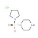 1-(pyrrolidin-1-ylsulfonyl)piperazine hydrochloride - chemical structure image