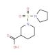 1-(Pyrrolidin-1-ylsulfonyl)piperidine-3-carboxylic acid - chemical structure image
