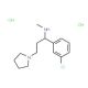 1-Pyrrolidin-3-(3′-chlorophenyl)-3-methylamine-propane dihydrochloride - chemical structure image