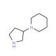1-Pyrrolidin-3-yl-piperidine - chemical structure image