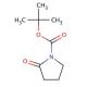 1-(tert-Butoxycarbonyl)-2-pyrrolidinone (CAS 85909-08-6) - chemical structure image