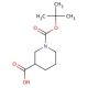1-(tert-Butoxycarbonyl)-3-piperidinecarboxylic acid (CAS 84358-12-3) - chemical structure image