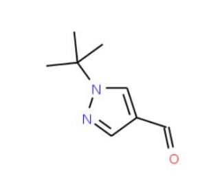 1-tert-butyl-1H-pyrazole-4-carbaldehyde - chemical structure image
