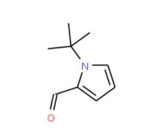 1-tert-Butyl-1H-pyrrole-2-carbaldehyde (CAS 23373-78-6) - chemical structure image