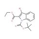 1-(tert-Butyl) 2-ethyl 3-bromo-1H-indole-1,2-dicarboxylate - chemical structure image