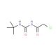 1-tert-Butyl-3-(2-chloro-acetyl)-urea (CAS 4791-27-9) - chemical structure image