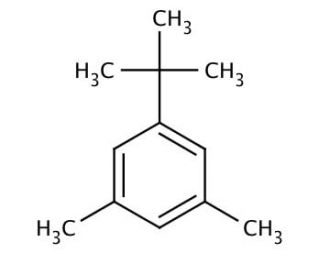 1-tert-Butyl-3,5-dimethylbenzene (CAS 98-19-1) - chemical structure image