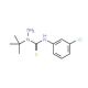 1-tert-butyl-N-(3-chlorophenyl)hydrazinecarbothioamide - chemical structure image