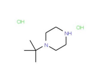 1-tert-Butylpiperazine dihydrochloride (CAS 110469-59-5) - chemical structure image