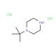 1-tert-Butylpiperazine dihydrochloride 的分子结构, CAS编号: 110469-59-5 1-tert-Butylpiperazine dihydrochloride (CAS 110469-59-5) - chemical structure image