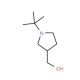 (1-tert-butylpyrrolidin-3-yl)methanol - chemical structure image