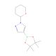 1-(Tetrahydro-2H-pyran-2-yl)-1H-pyrazole-4-boronic acid, pinacol ester 的分子结构, CAS编号: 1003846-21-6 1-(Tetrahydro-2H-pyran-2-yl)-1H-pyrazole-4-boronic acid, pinacol ester (CAS 1003846-21-6) - chemical structure image