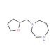 1-(tetrahydrofuran-2-ylmethyl)-1,4-diazepane - chemical structure image