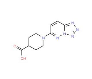 1-tetrazolo[1,5-b]pyridazin-6-ylpiperidine-4-carboxylic acid - chemical structure image