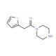 1-(thien-2-ylacetyl)piperazine - chemical structure image