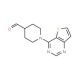 1-(Thieno[3,2-d]pyrimidin-4-yl)piperidine-4-carboxaldehyde (CAS 916766-91-1) - chemical structure image