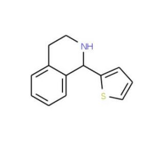 1-Thiophen-2-yl-1,2,3,4-tetrahydro-isoquinoline - chemical structure image