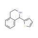 1-Thiophen-2-yl-1,2,3,4-tetrahydro-isoquinoline - chemical structure image