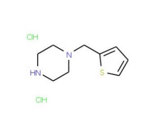 1-Thiophen-2-ylmethyl-piperazine dihydrochloride (CAS 6803-90-3) - chemical structure image