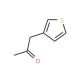 1-Thiophen-3-yl-2-oxo-propane (CAS 62119-77-1) - chemical structure image