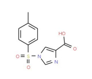 1-Tosyl-1H-imidazole-4-carboxylic acid (CAS 957063-02-4) - chemical structure image