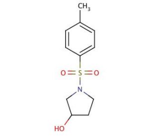1-Tosyl-3-pyrrolidinol (CAS 170456-83-4) - chemical structure image