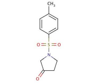 1-Tosyl-3-pyrrolidinone (CAS 73696-28-3) - chemical structure image