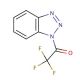 1-(Trifluoromethyl)acetylbenzotriazole (CAS 183266-61-7) - chemical structure image