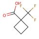 1-(Trifluoromethyl)cyclobutanecarboxylic acid (CAS 277756-45-3) - chemical structure image