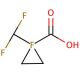 1-(Trifluoromethyl)cyclopropane-1-carboxylic acid (CAS 277756-46-4) - chemical structure image
