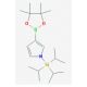 1-Triisopropylsilanyl-1h-pyrrole-3-boronic acid pinacol ester (CAS 365564-11-0) - chemical structure image