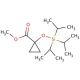 1-(Triisopropylsilyloxy)cyclopropylcarboxylic Acid Methyl Ester - chemical structure image