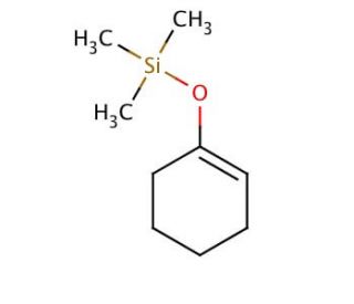 1-(Trimethylsiloxy)cyclohexene (CAS 6651-36-1) - chemical structure image