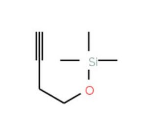 1-Trimethylsilyloxy-3-butyne (CAS 17869-75-9) - chemical structure image