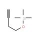 1-Trimethylsilyloxy-3-butyne (CAS 17869-75-9) - chemical structure image