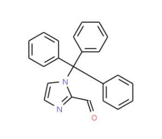 1-Trityl-1H-imidazole-2-carboxaldehyde (CAS 67478-50-6) - chemical structure image