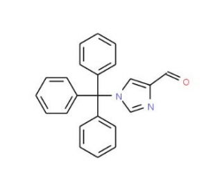 1-Trityl-1H-imidazole-4-carboxaldehyde (CAS 33016-47-6) - chemical structure image