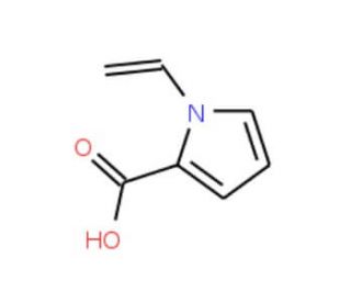 1-Vinyl-1H-pyrrole-2-carboxylic acid (CAS 34600-55-0) - chemical structure image